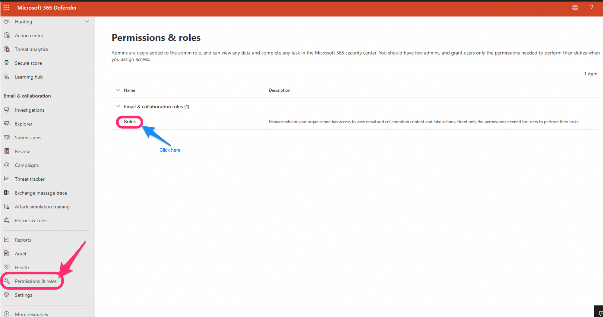 microsoft defender email preview permissions