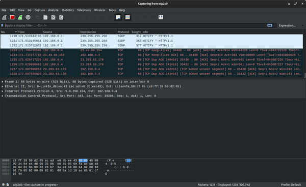 Inline Ethernet Tapping & Data Exfiltration